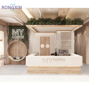 Meja Meja Meja Desain Vintage Mebel Kedai Kopi Kayu Kustom - Product Image 1