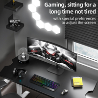 Nouveau support de moniteur de bureau VESA, support de montage sur poteau en acier robuste avec inclinaison à 90° pour écran LCD LED de 17 à 32 pouces, 8,5 kg