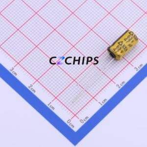 Condensador Electrolítico de Aluminio de Orificio Pasante NXH63V47M6.3*11 LO, Orificio Pasante, D6.3xL11mm 47uF 20% 63V 378mA-100kHz - Product Image 1