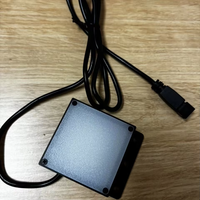 ZHIDINGLED Lumière d'appoint LED à double vision blanche 3500K-6000K, éclairage photo portable dimmable avec CRI 80 IP20 50x60x15mm