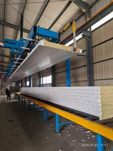 Panel Sándwich de Lana de Roca Prefabricado para Viviendas en <span class=keywords><strong>Costa</strong></span> de Marfil, Alta Barrera Térmica, No Combustible y Duradero - Product Image 4