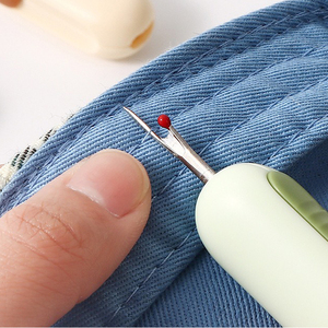 Enhebrador de agujas estirable 2 en 1, desgarrador de costuras, removedor de costura, herramienta doméstica, <span class=keywords><strong>aguja</strong></span> <span class=keywords><strong>para</strong></span> coser a mano, accesorios de costura - Product Image 3