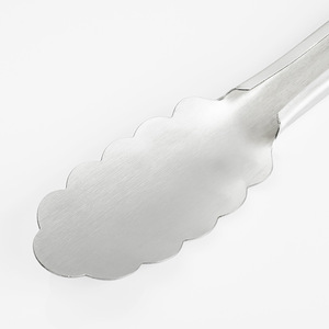 Stainless Steel Tongs Plum Blossom Shape Heat Resistant Non Slip For Kitchen Outdoor BBQ Bread Buffet Use - Product Image 2