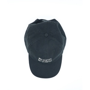 หมวกแก๊ปปักลายแบบกำหนดเอง 6 แผง ผ้าทวิล สตรีทแวร์ วินเทจ ผ้าฝ้ายฟอกสีทองแดง หัวเข็มขัดทองแดงแบบไม่ติดโครง - Product Image 6