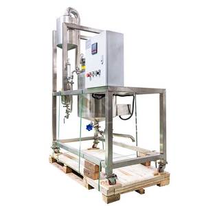 เครื่องกลั่นน้ำมันหอมระเหยแก้วแบบสั้นใช้ในห้องแล็บที่บ้าน - Product Image 1