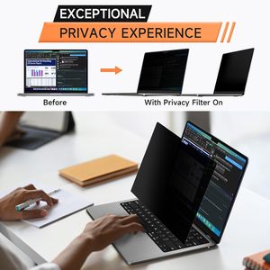 Magnetic Privacy Screen Protector MacBook Air 13.6 inch 2025 A3240 Removable Laptop Privacy Scree - Product Image 4