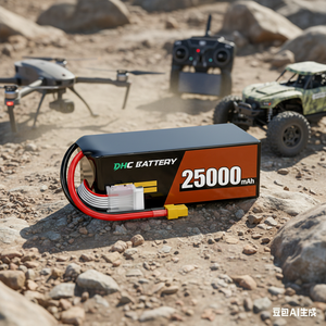 DHC 25000mAh 15C 45.6.2V 12S FPV <strong>LiPo</strong> <strong>Battery</strong> Pack For Aerial Photography Logistics Agricultural UAV Drones 15/18inch 800 Cycles - Product Image 5