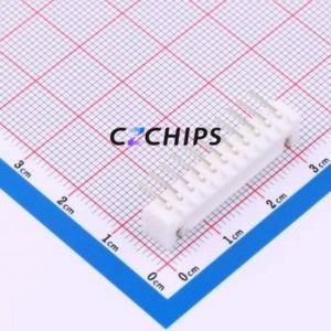 ZX-HA2.54-11PWZ Wire-to-Board Pin Header Bent Lead Through Hole,P=2.5mm Connector 1x11P 2.5mm Right Angle Insert XHB - Product Image 2