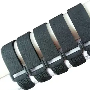 High quality self-locking flexible fabric wire velcroes hook and loop cable ties velcroes straps custom velcroes straps