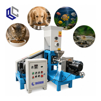 Machine de production d'extrudeuses de granulés humides pour aliments pour animaux de compagnie, aliments pour poissons flottants et friandises pour chiens, capacité 300 kg/h, pour le Nigeria