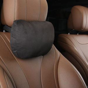 <span class=keywords><strong>Coussin</strong></span> de siège de voiture universel en velours peau de cerf Appui-tête Soutien de la taille <span class=keywords><strong>lombaire</strong></span> Oreiller Protection du cou Compatible <span class=keywords><strong>Mercedes</strong></span> Benz - Product Image 5
