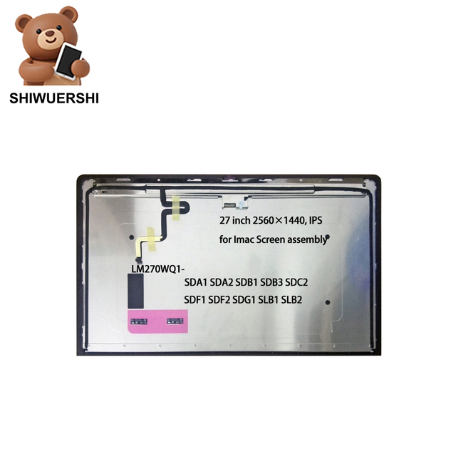 Wholesale Original New A+ 27" Lcd Screen LM270WQ1 SDA1 SDA2 SDB1 SDB3 SDC2 SDF1 SDF2 SDG1 SLB1 SLB2 Replacement for Imac Monitor