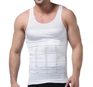 Тонкий утягивающий жилет для мужчин, утягивающий корсет для живота и талии, рубашка, утягивающая Удобная рубашка, жилет, корсет, утягивающее белье