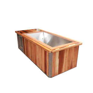 Vasca da Bagno in Legno di Cedro Rosso per Immersione in Acqua Fredda, per 1-2 Persone, Vendita all'Ingrosso - Product Image 2