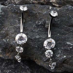 Design personalizzato <span class=keywords><strong>ombelico</strong></span> Piercing anello F136 punta di titanio interno anello <span class=keywords><strong>ombelico</strong></span> filettato pronto per la spedizione - Product Image 4