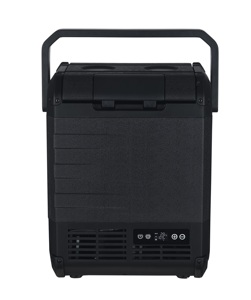 ตู้เย็นพกพาในรถยนต์ D10 ขนาด 10 ลิตร 12V/24V พร้อมคอมเพรสเซอร์ทำความเย็น -20 องศาเซลเซียส~10 องศาเซลเซียส ประตูพลาสติก - Product Image 4