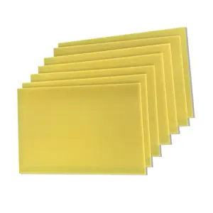 Caldo venditori giallo isolante foglio di resina epossidica fr4 foglio di bordo per utensili epossidici per la parte della macchina
