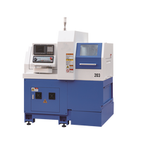 Tour horizontal CNC à double commande numérique SwissType SL203, haute précision pour composants de petite taille, traitement en une seule opération