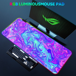 Ngọn Lửa Rắn Thẩm Mỹ Loạt RGB Chiếu Sáng Chuột Chơi Game Pad 800X300Mm Thăng Hoa 80X30Cm Dòng Thiết Kế Cổ Phiếu Có Sẵn - Product Image 4