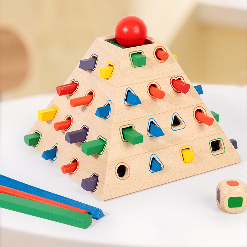 Jeu de tirage de bâtons pyramidaux [0,95 kg]