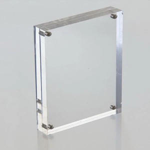 Aangepaste Acryl Blok Groothandel, Transparante Plastic Kubus Voor Diy Ambachten, Award Plaque, Foto Display En Decoratie Doeleinden - Product Image 1