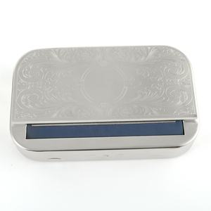 110MM Cigarette Rolling Case Box Metal Cigarette Tobacco Roller Roll Rolling Machine Box Case Tin Cigarette Case Roller