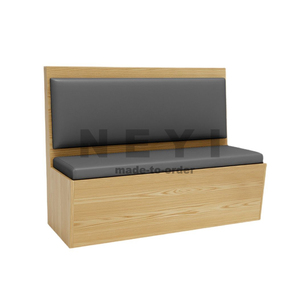 Muebles Modernos, Sofá Circular de Madera Personalizado, Mesa Plegable Móvil para Comedor Escolar, Mesa de Cafetería para Conjuntos de Restaurantes Escolares - Product Image 6
