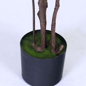 Arbre Banyan Artificiel en Pierre d'Eau Dream Castle 120cm 150cm 180cm 210cm Plante d'Intérieur en Pot pour Décoration de Sol - Product Image 3