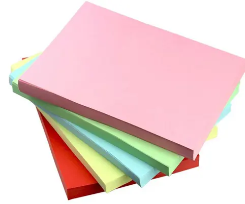 A3 A4 Kleur Bond Papier/Kleur Offset Papier In Vel Of Rol