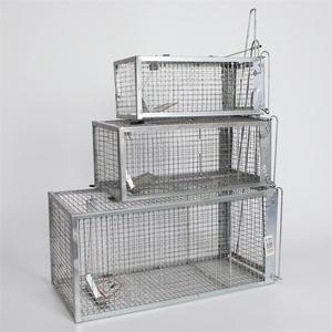 Paslanmaz çelik metal hiçbir öldürmek canlı yakalamak fare tuzağı kafes - Product Image 2