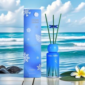 Diffuseur de parfum en roseau de 100 ml, parfum Cherrybloom, couleur macaron, marque privée Lovali, usine de Yiwu, pour femme, LVHD057 - Product Image 5