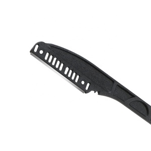 D120 Cung Cấp Nhà Máy Lưỡi Duy Nhất Salon <span class=keywords><strong>Barber</strong></span> <span class=keywords><strong>Razor</strong></span> Thụy Điển Đơn Lưỡi Hộp Gói Thép Không Gỉ Lưỡi Nhựa Xử Lý Dao Cạo - Product Image 5