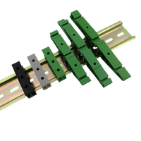 Miniatur PCB snap braket dengan DIN 35 rel adaptor papan sirkuit penggantian braket untuk kereta api gesper
