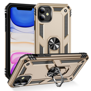 เคสโทรศัพท์ขาตั้งห่วงแม่เหล็กสำหรับ iPhone x XS XR XS 11 12 13 14 15 PRO MAX 8 7 plus 6 <span class=keywords><strong>6S</strong></span> PLUS ฝาครอบป้องกันด้านหลัง - Product Image 1