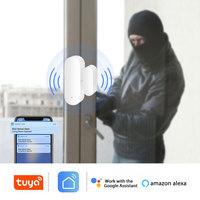 Sensor Inteligente WiFi Tuya para Puerta y Ventana, Detector de Alarma Inalámbrico, Automatización del Hogar, Compatible con Alexa y Google Assistant PST-WD002