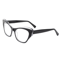 Nouvelle Arrivée Monture Optique Femme Tendance Vintage Œil de Chat Designer Colorée Anti-Lumière Bleue Personnalisée pour Ordinateur