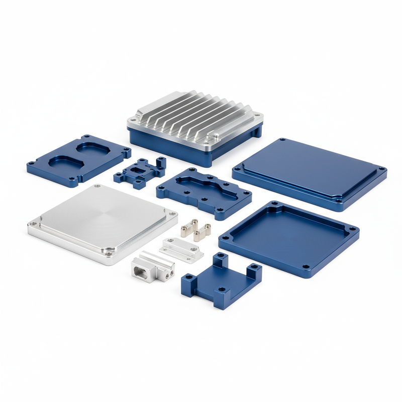 Precision Aluminum CNC Machining Robot Control