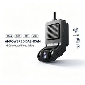 Dash Cam 4G WIFI GPS a 2 Canali con Doppia Lente 1080p, Scheda 256GB, Registratore di Guida per Taxi e Camion, DMS ADAS, G-Sensor, Visione Notturna, <span class=keywords><strong>APP</strong></span> - Product Image 1