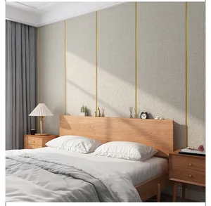Produttore di vendita diretta moderna decorazione per la casa traspirante addensata semplice sfondo hotel tessuto da parete di fascia alta