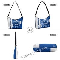 Sac à bandoulière pour femme ZPB Zeta Phi Beta en PU, sac à main tendance pour l'extérieur, le plus vendu