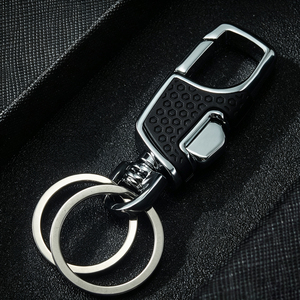 Men Hardware Zinc Alloy Non-slip <b>Key</b> Clip Custom Logo Metal Carabiner <b>Key</b> Holder <b>Key</b> <b>Ring</b> for Vehicle <b>Keys</b>, Pocket Carry - Product Image 4