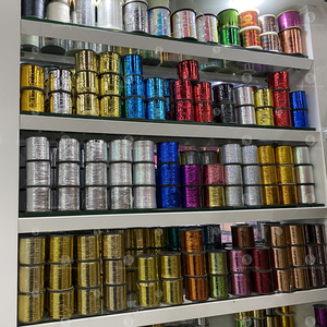 Dongyang ด้ายสีทองผู้ผลิต,เส้นไหมโลหะสีทองเคลือบ <span class=keywords><strong>M</strong></span> <span class=keywords><strong>MS</strong></span> MH MX Zari - Product Image 6