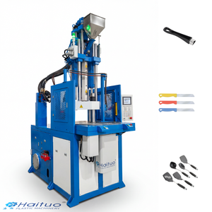 Machine de moulage par injection verticale pour ustensiles de cuisine avec poignées en plastique, pour couteaux/<span class=keywords><strong>ciseaux</strong></span>/anciennes de casseroles, en PP, ABS, TPR - Product Image 2