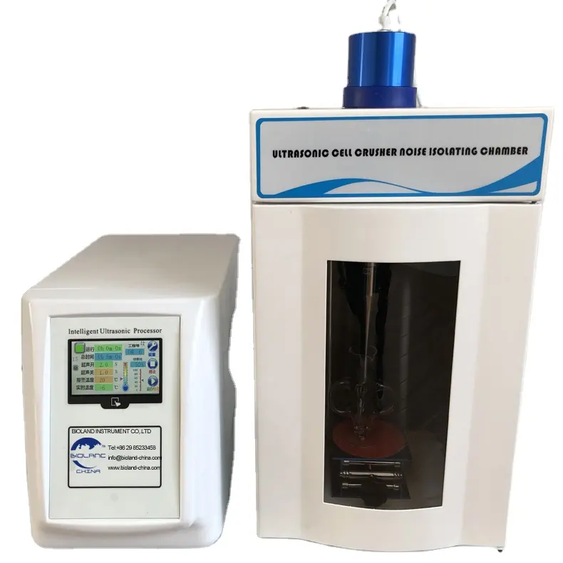 Layar LCD 1000ml dispersising sel ultrasonik elektromagenizer