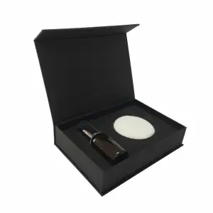 Custom Logo Magnetische Sluiting Essentian Olie Cosmetische Fles Gift Box Verpakking Voor Parfum Flessen