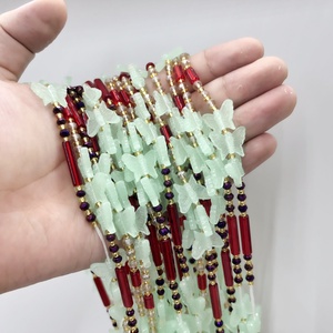 Nuova Collezione 2025: Catena da Vita Africana - Catena per il Corpo Bohemien da 50 Pollici con Chiusura a Nastro, Catena da Spiaggia, Perline da Vita all'Ingrosso - Product Image 1