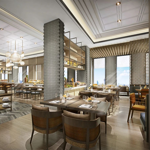 Ensemble de chambre à coucher d'hôtel moderne de luxe sur mesure, meubles de salon en bois moderne pour les projets hôteliers en gros - Product Image 5