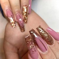 Factory Direct Wholesale Price Luxury Acrylic Diamond Custom Long Ballerina Coffin Private Label Press on Nails