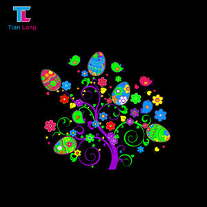 TIANLANG El Light แผงไฟแบคไลท์อัลตร้าแบบบางพิเศษปรับสีและขนาดได้ตามต้องการ - Product Image 1