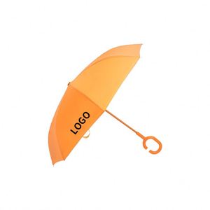 Reverse Folding C Handle Reversible Automatic Windproof <b>Foldable</b> <b>Umbrella</b> for Kids - Product Image 2